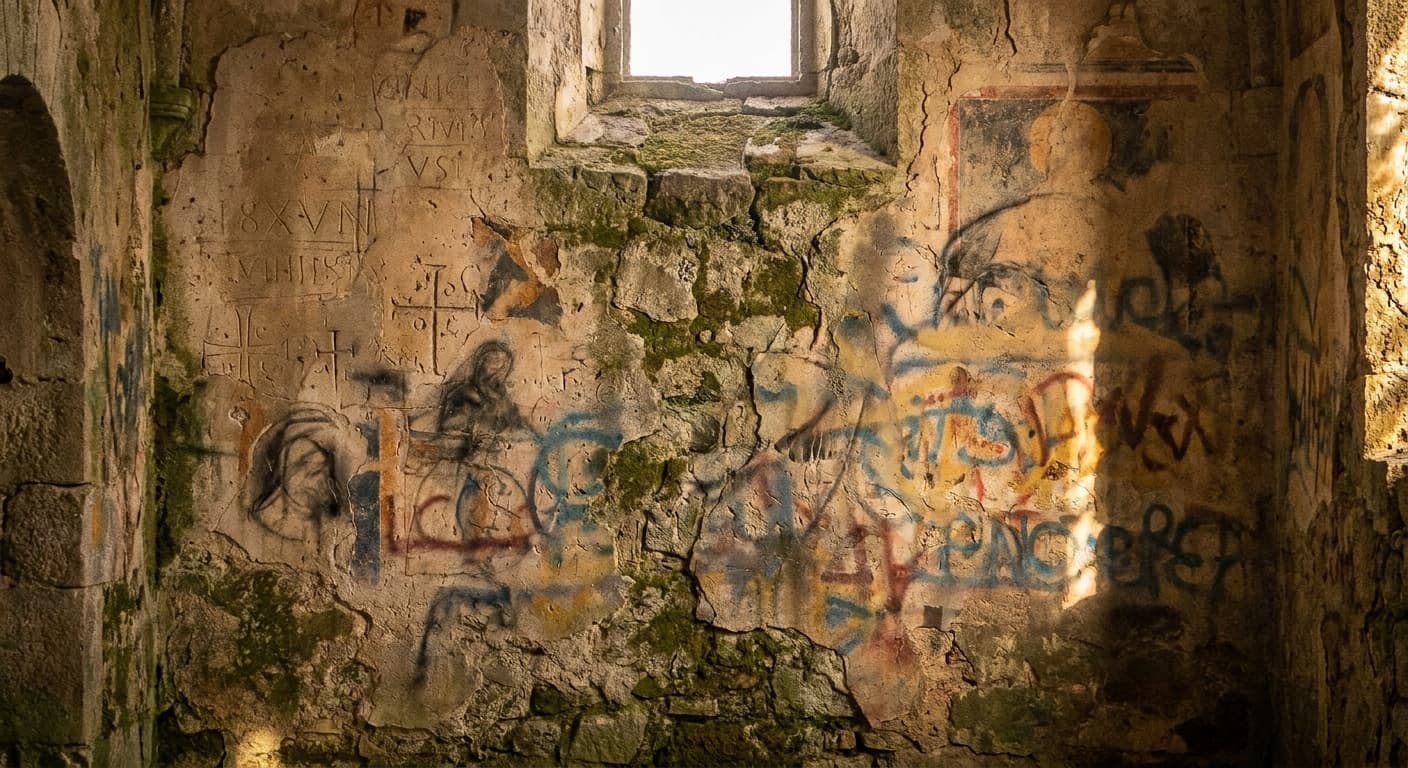 The Archaeology of Graffiti illustration