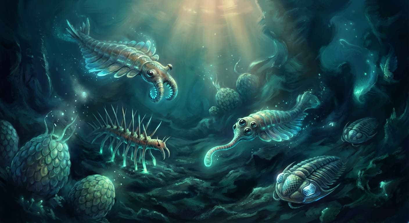 The Cambrian Explosion illustration