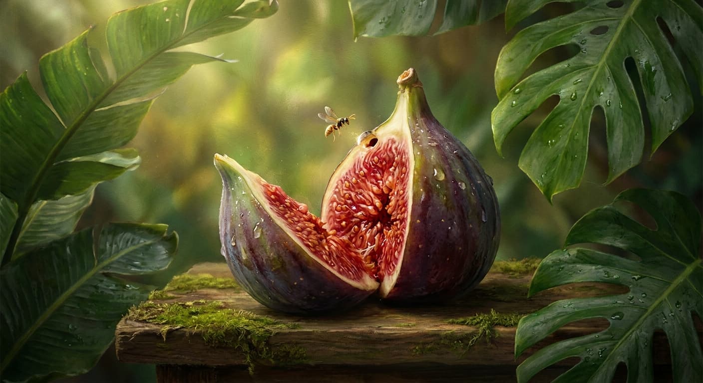 The Fig and the Wasp illustration