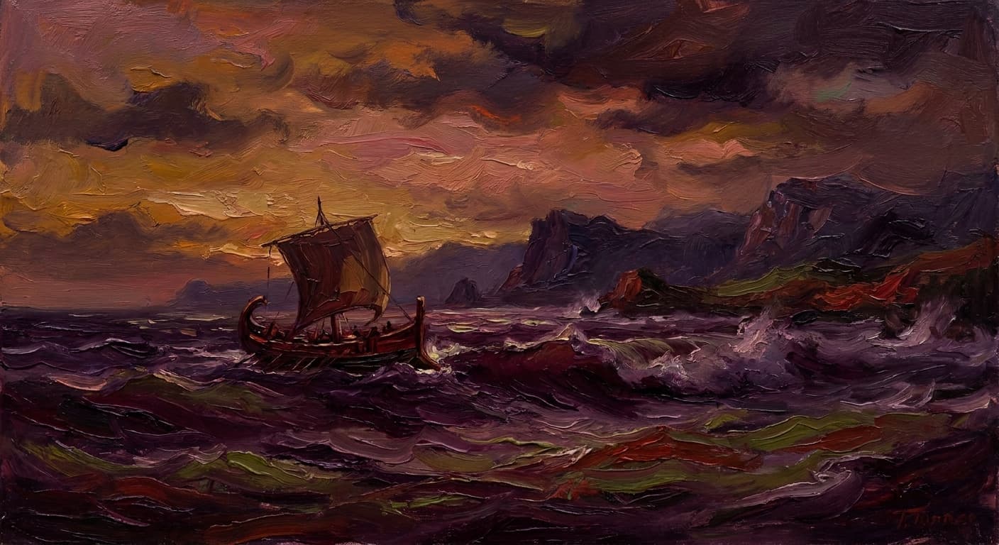 The Invention of Blue illustration