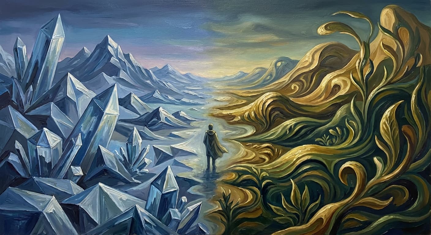 The Language You Speak Is the World You See illustration