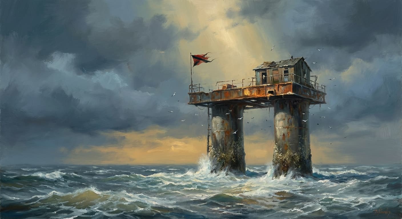 The Nowhere Men of Sealand illustration