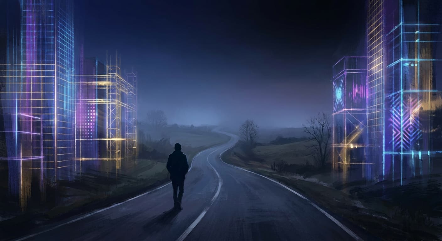 The Ones Who Walk Away from the Algorithm illustration
