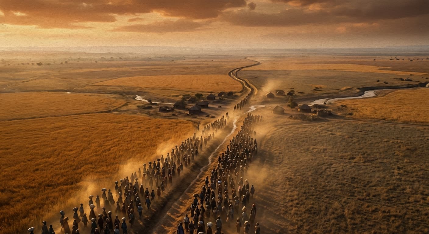 The Partition of India: The Radcliffe Line (Part I of II) illustration