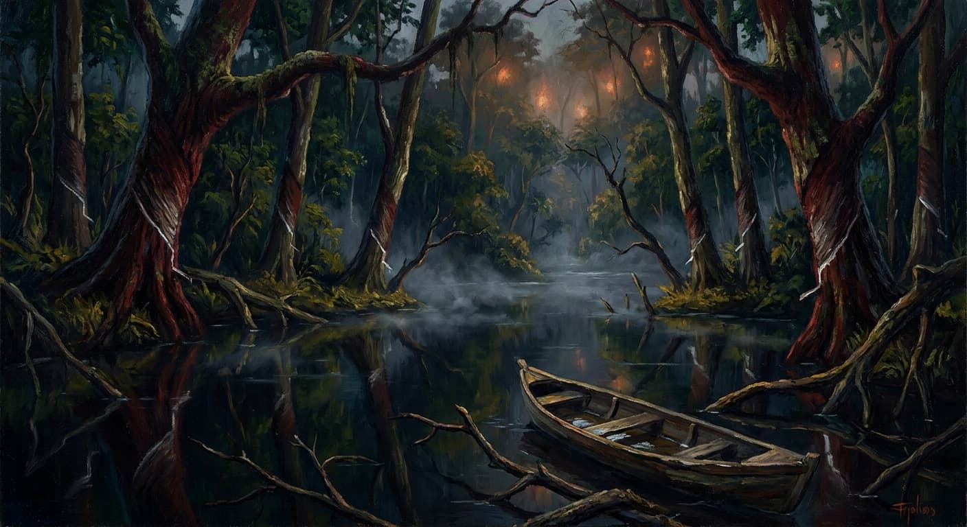 The River That Screamed illustration