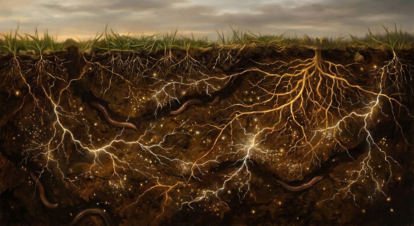 The Secret Life of Soil illustration