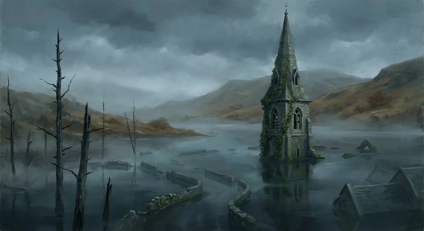 The Towns at the Bottom of Reservoirs