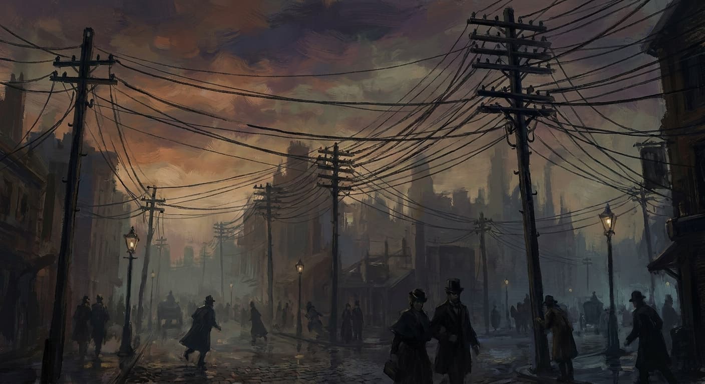 The Victorian Internet illustration