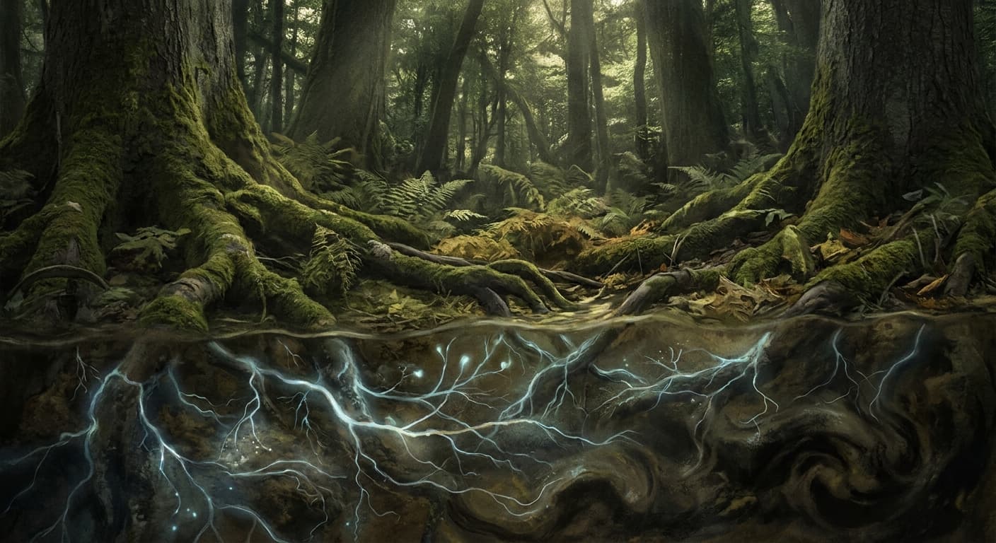 The Wood Wide Web Was Wrong illustration