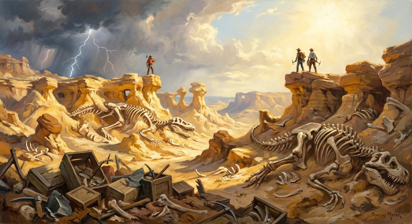 The Bone Wars illustration