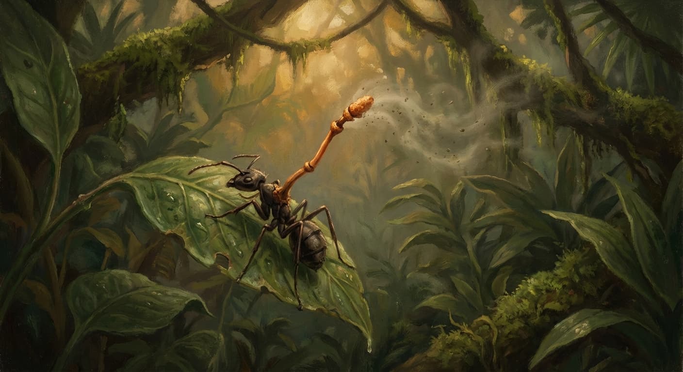 The Cordyceps Mind illustration