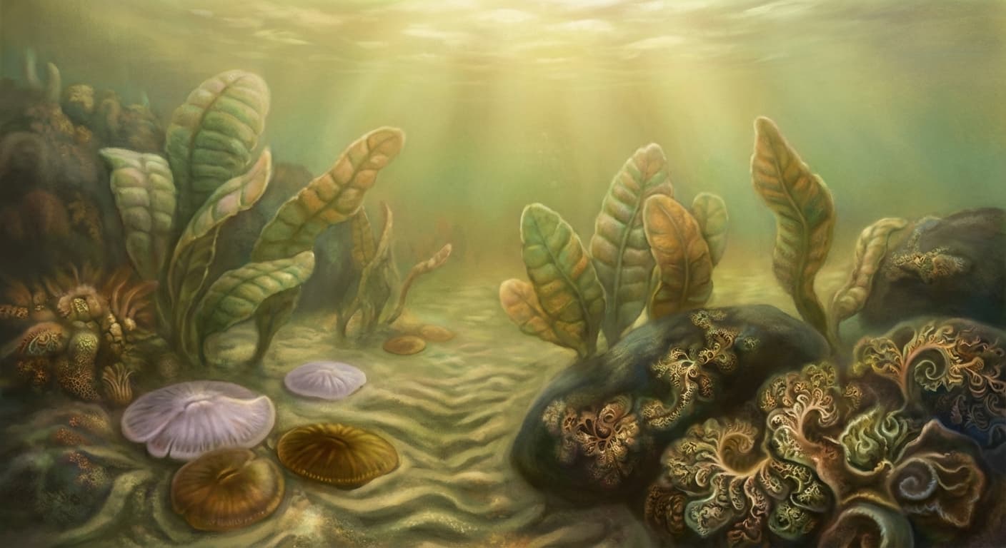 The Ediacaran Garden illustration