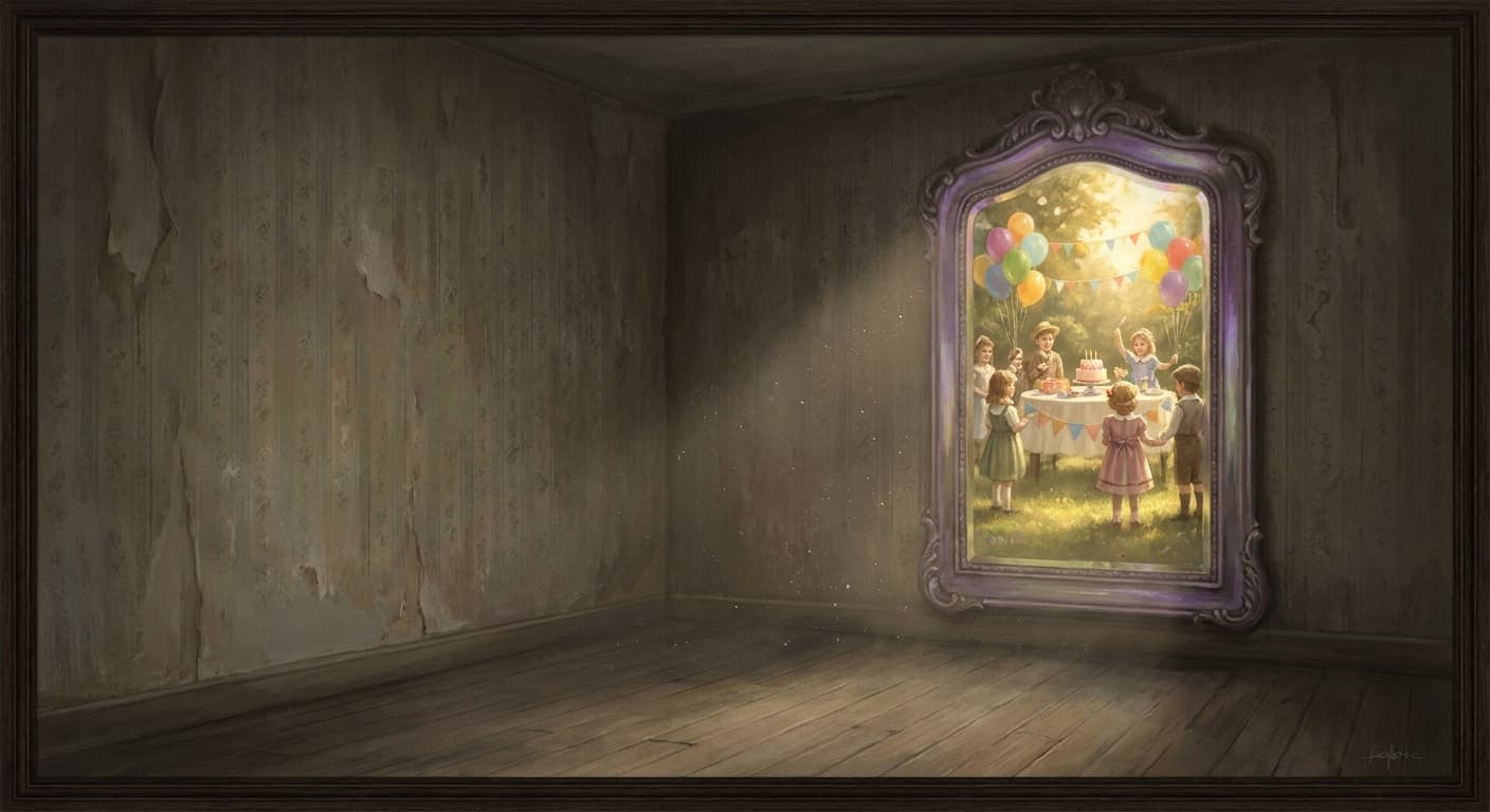 The False Memory Machine illustration
