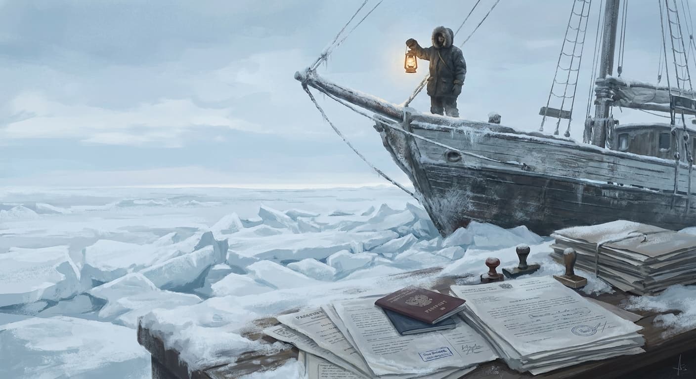 The Fridtjof Nansen Problem illustration