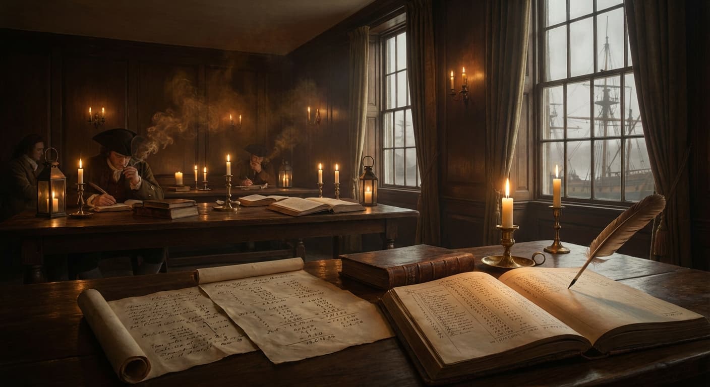 The Lloyd's of London Ledger illustration