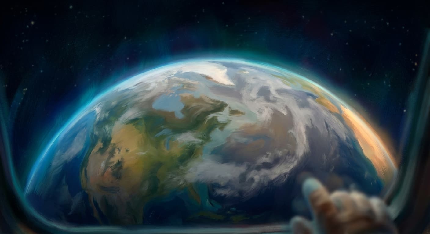 The Overview Effect illustration