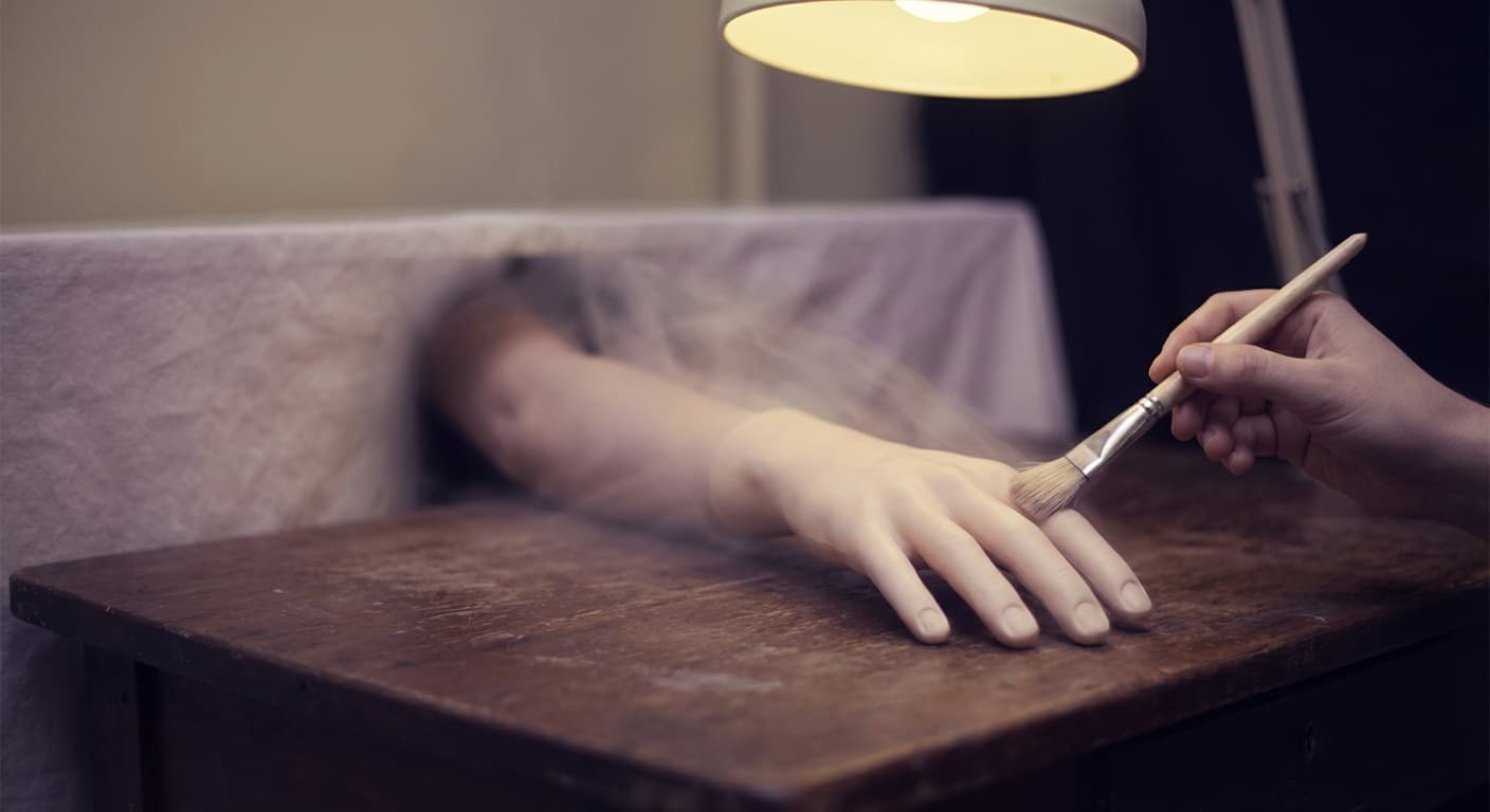 The Rubber Hand Illusion illustration