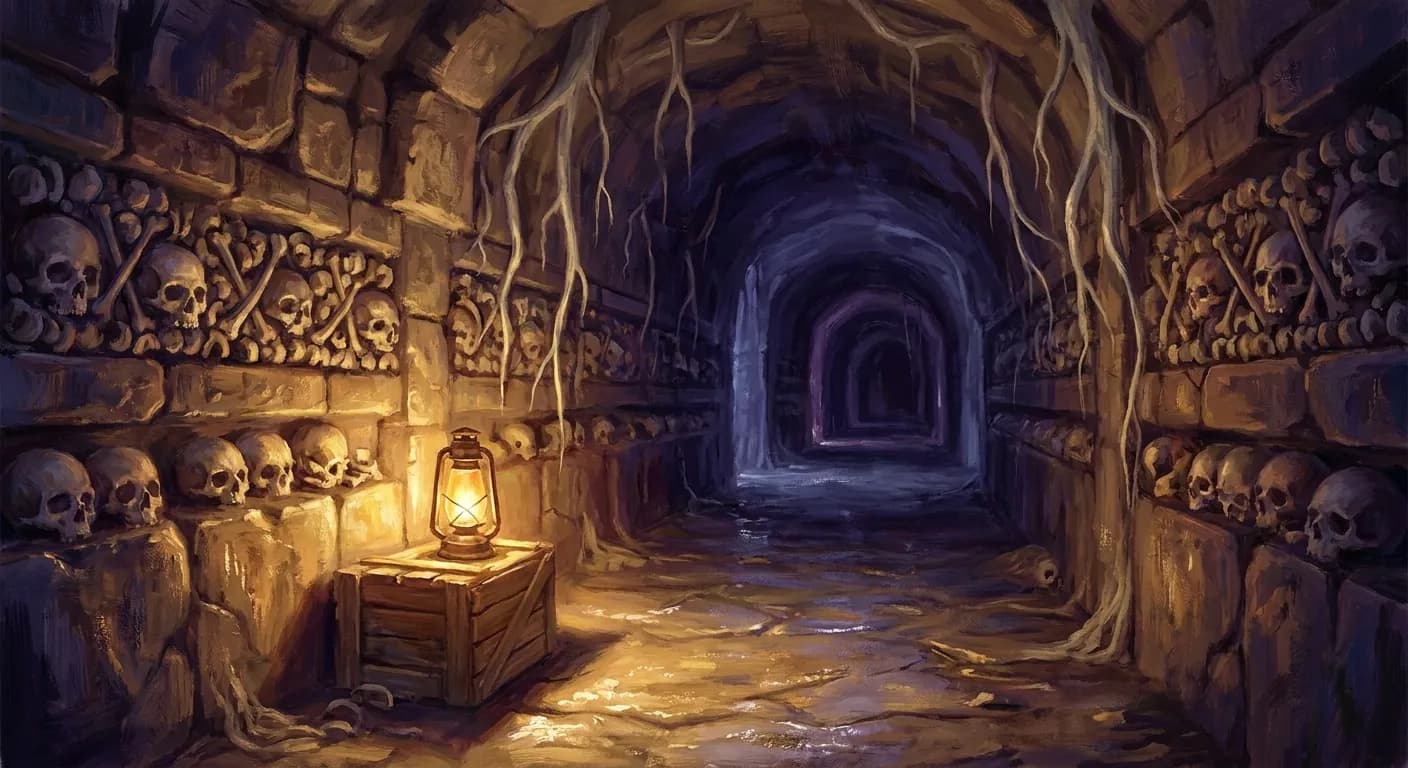 The Subterranean Cities of the Dead illustration