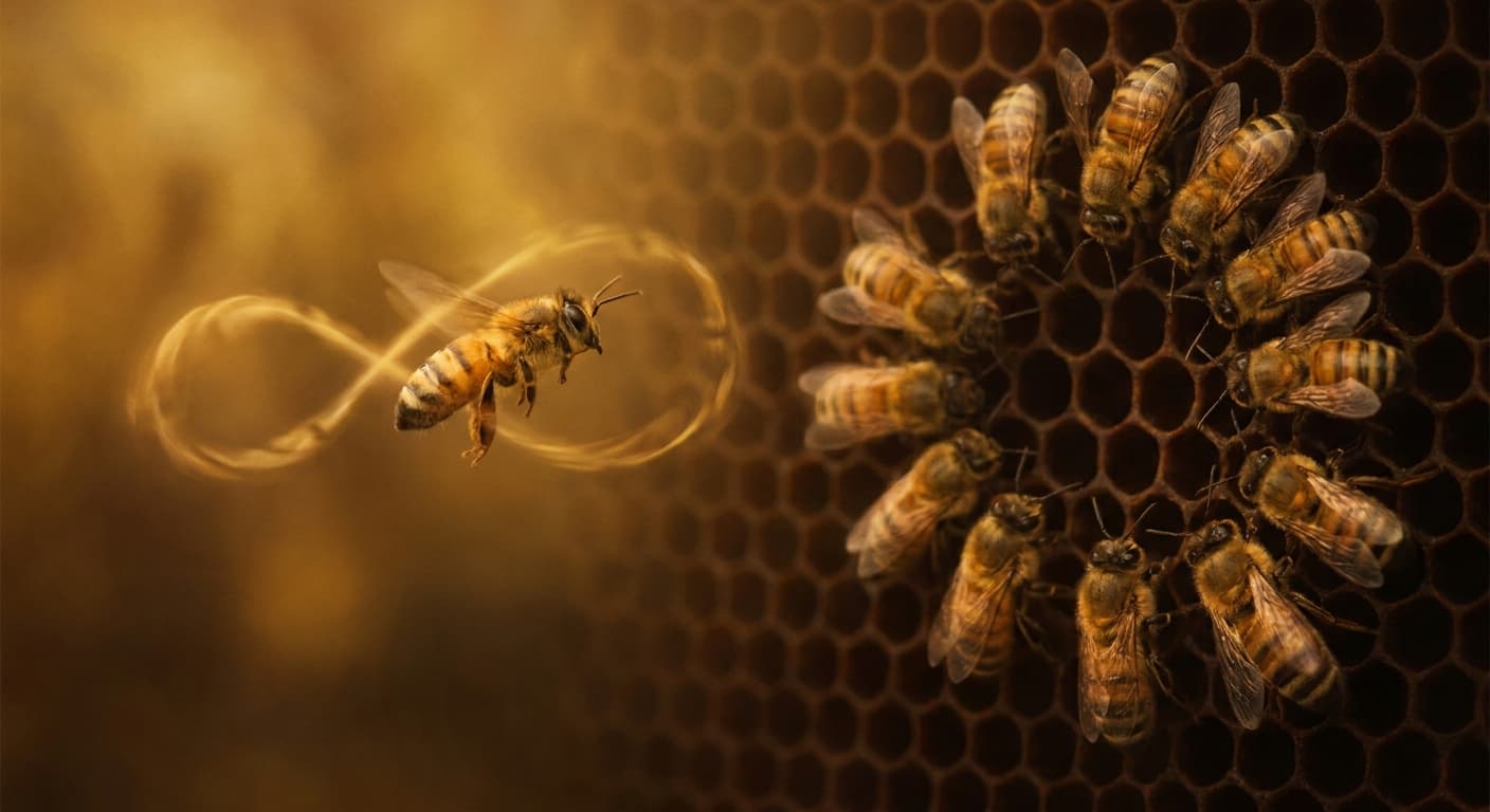 The Syntax of Bees illustration