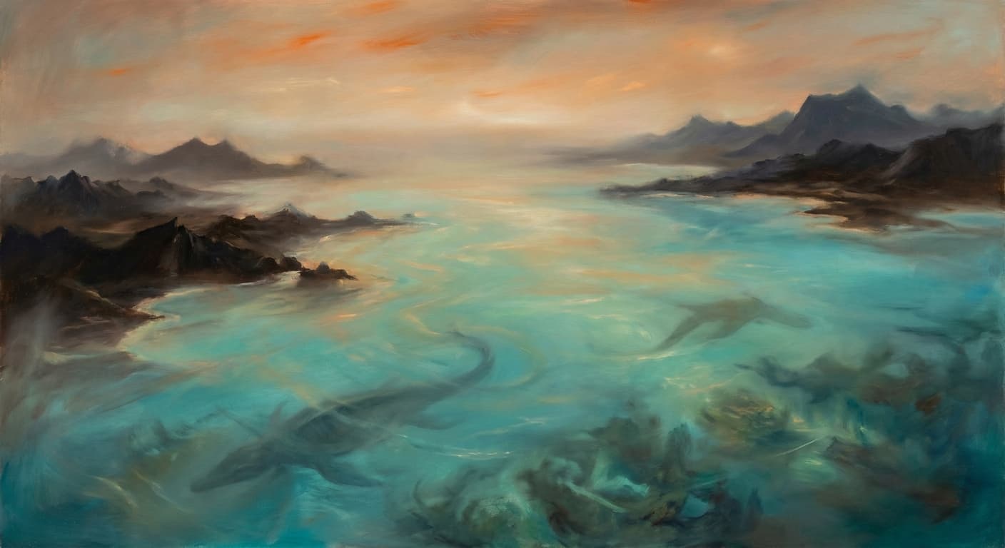 The Tethys Ocean illustration